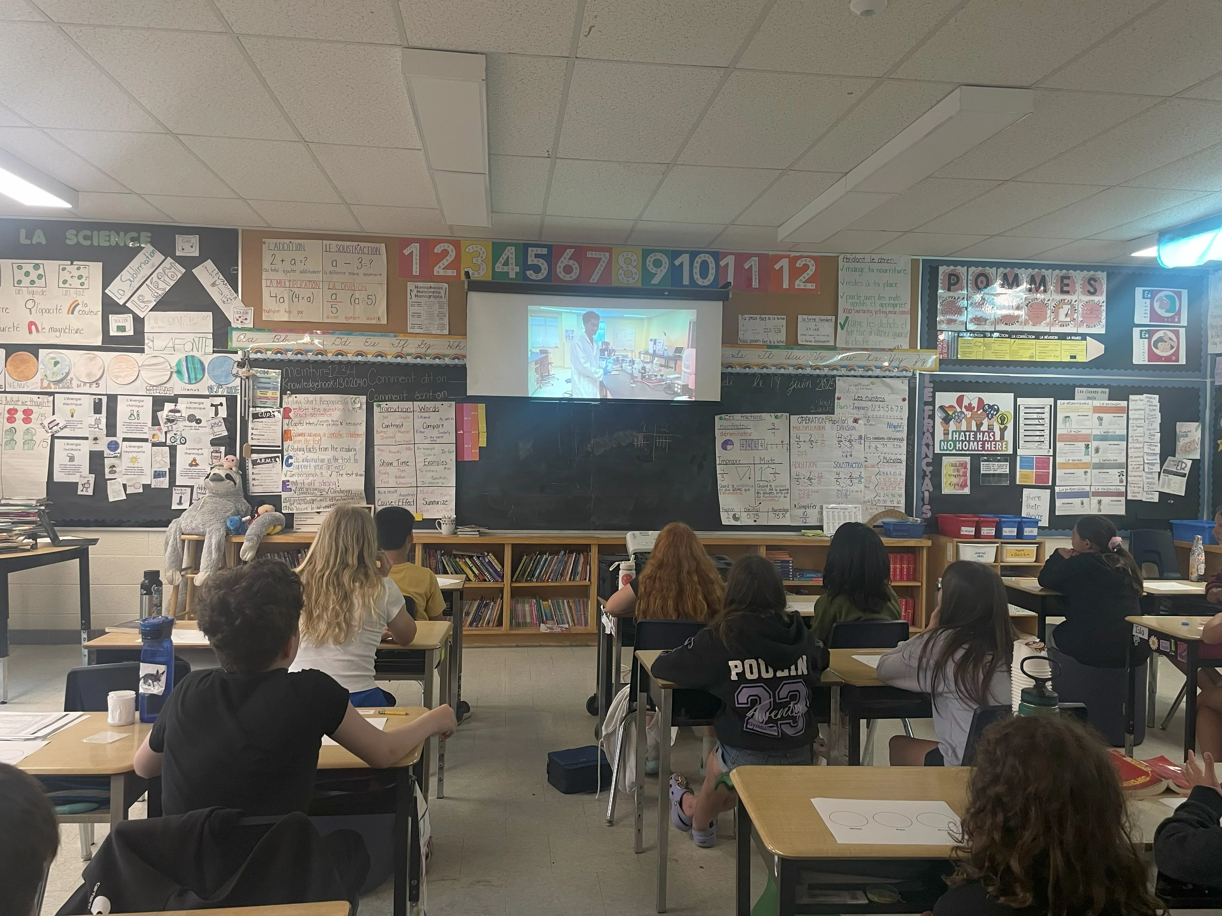 classroom presentation